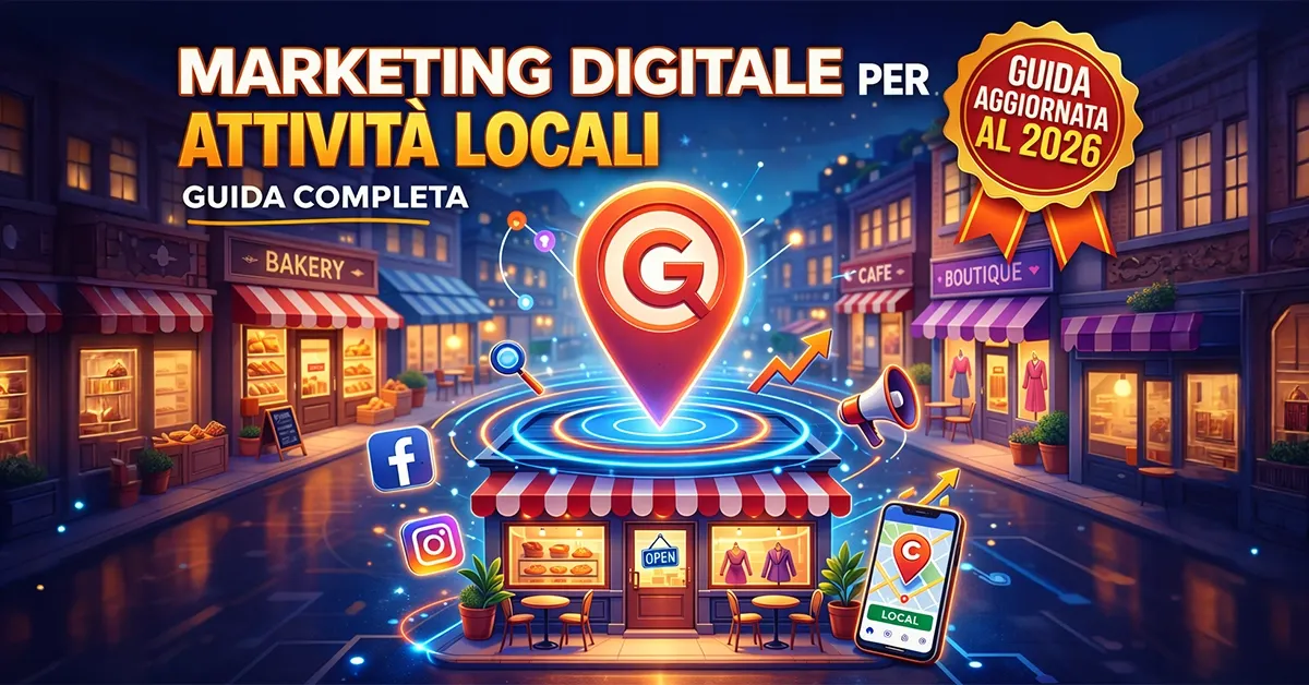 Marketing digitale per attività locali: la guida completa per farsi trovare online nel 2026