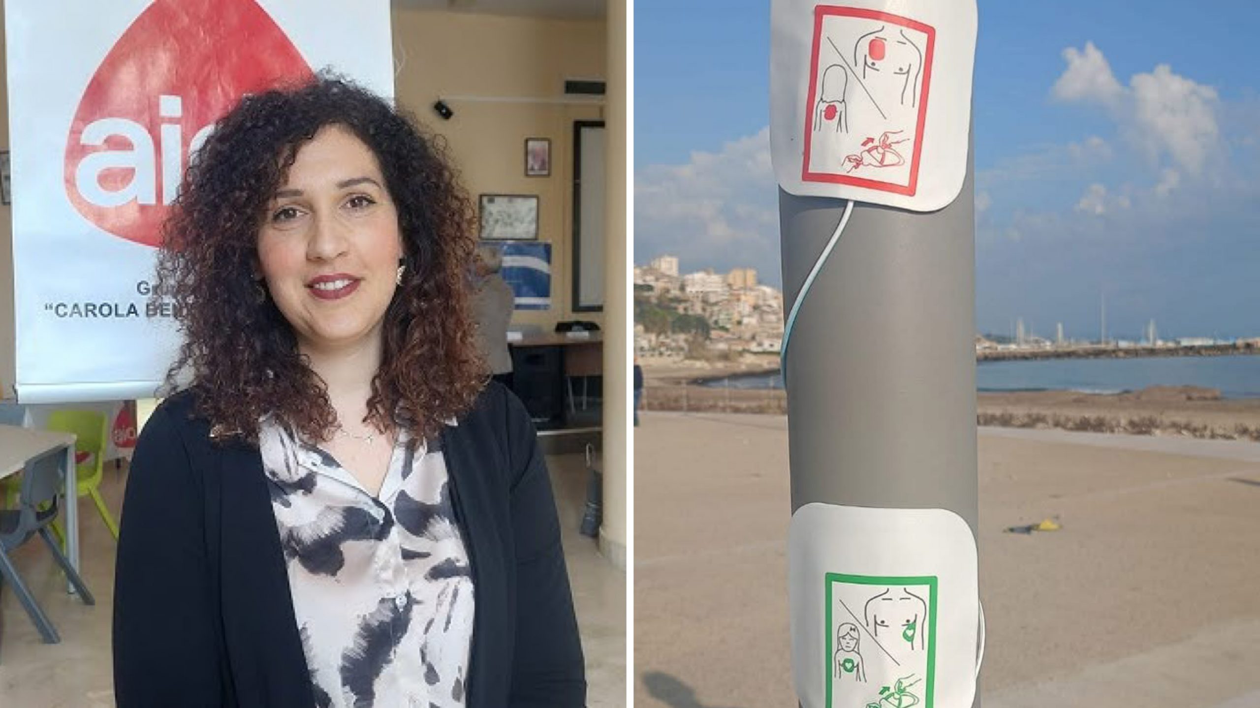 Defibrillatore vandalizzato a Sciacca, Aido: “Colpito uno strumento salva vita”