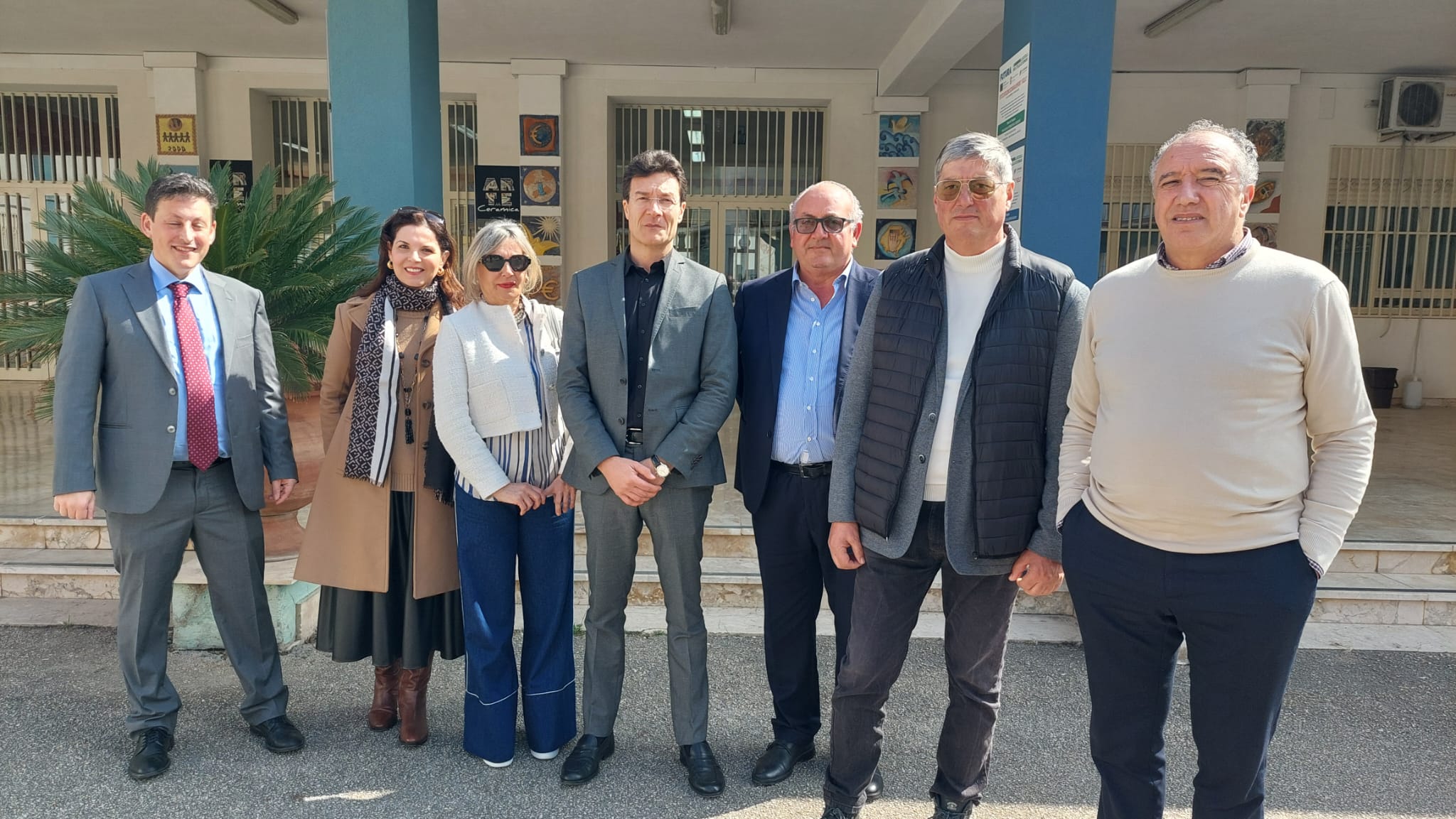 Pendolino a Sciacca: "Metteremo in sicurezza gli istituti scolastici della provincia" (Video)