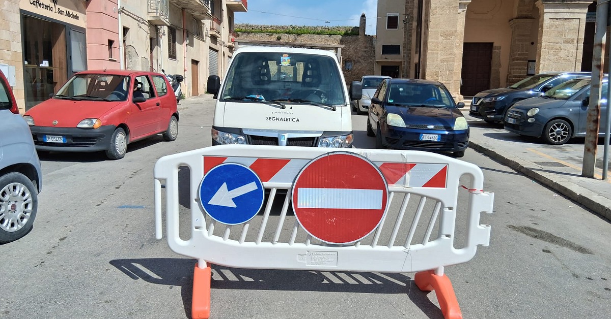 Sciacca, guasto al semaforo e traffico deviato tra piazza Noceto e via Mazzini