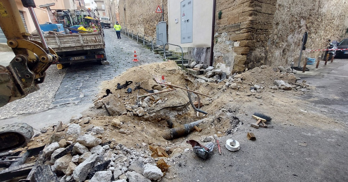Rottura condotta gas a Loreto, lunedì in programma i lavori