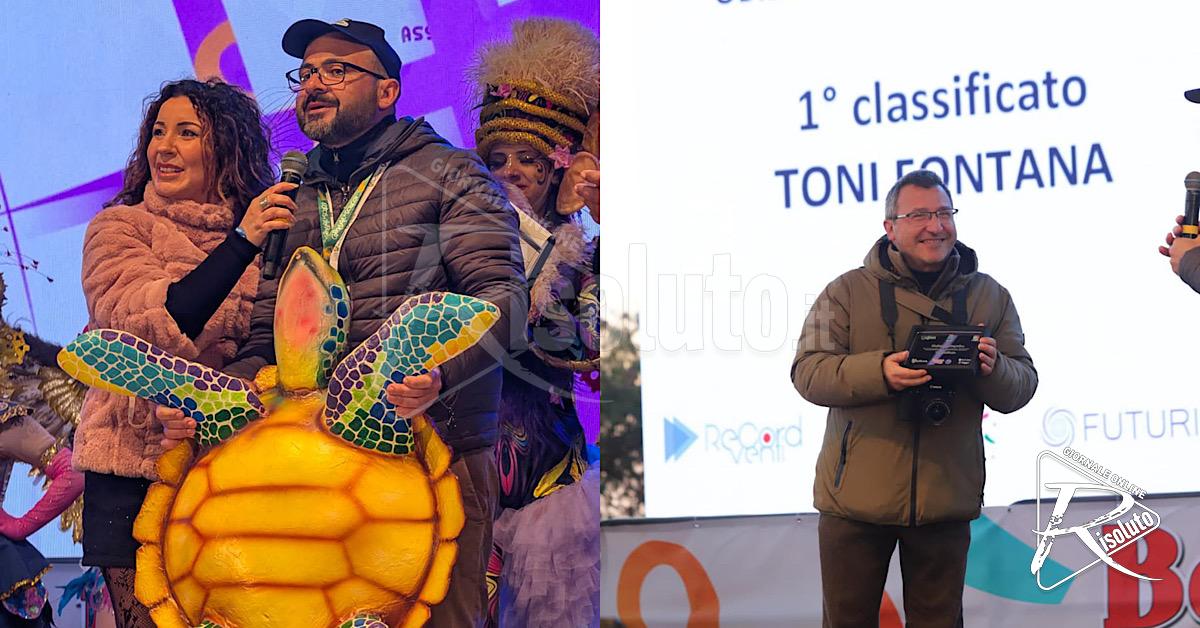 I vincitori dei contest del Carnevale di Sciacca 2026, premio alle nuove generazioni e una tartaruga in cartapesta a Marevivo