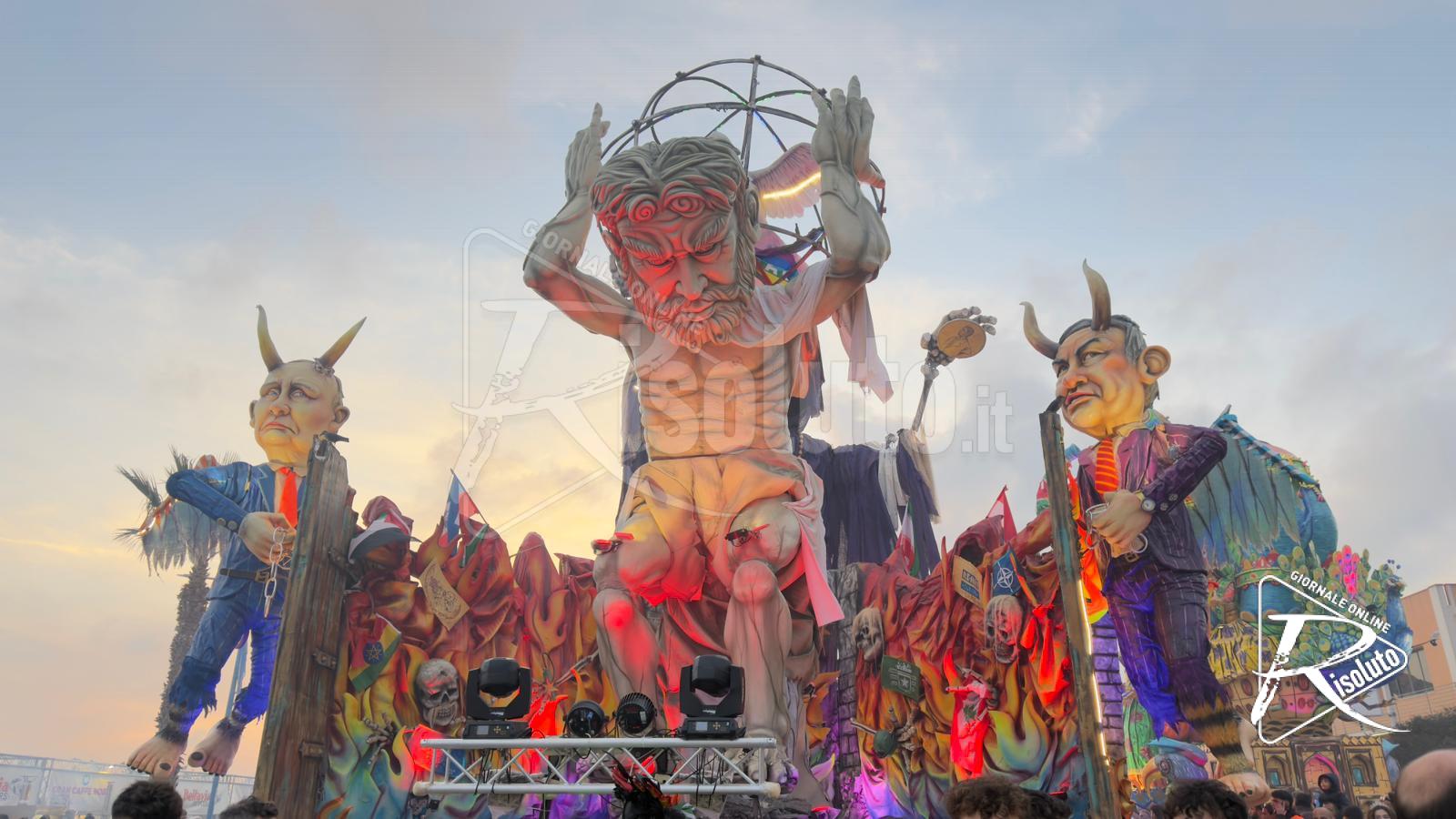 Carnevale di Sciacca 2026, trionfa il carro “Non aprite quella porta”