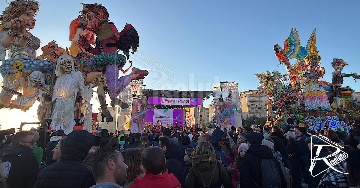 Carnevale di Sciacca 2026, al via il secondo weekend di festa