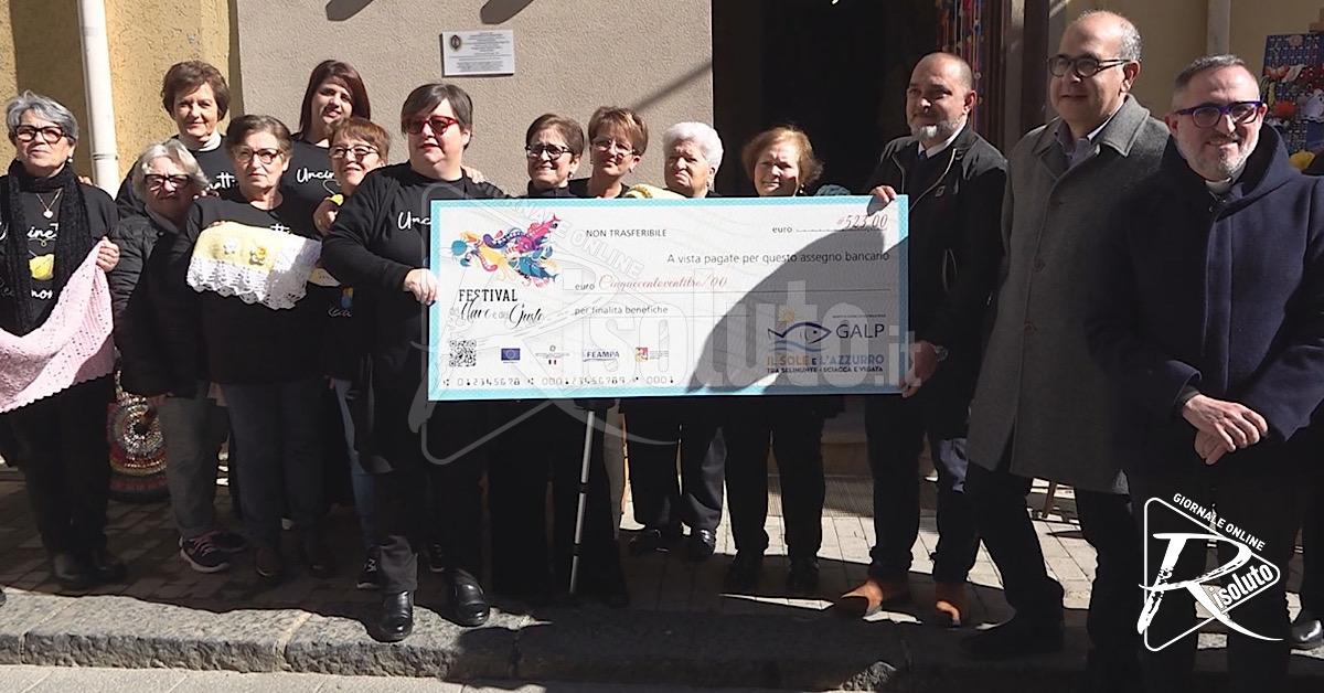 Il Galp Flag “Il sole e l’azzurro” dona 500 euro alle Uncinettine Realmontine