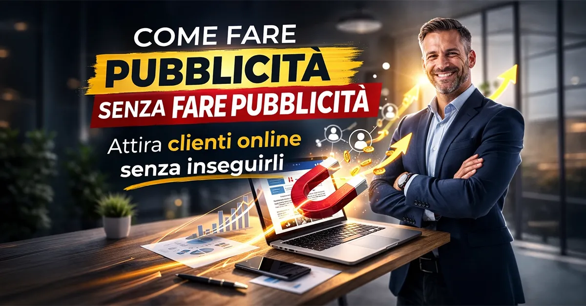 Come fare pubblicità senza fare pubblicità (e trovare clienti)