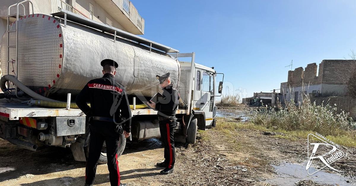 Autobotti sotto controllo nell'Agrigentino: denunce, sequestri e acqua non conforme a Licata e Canicattì