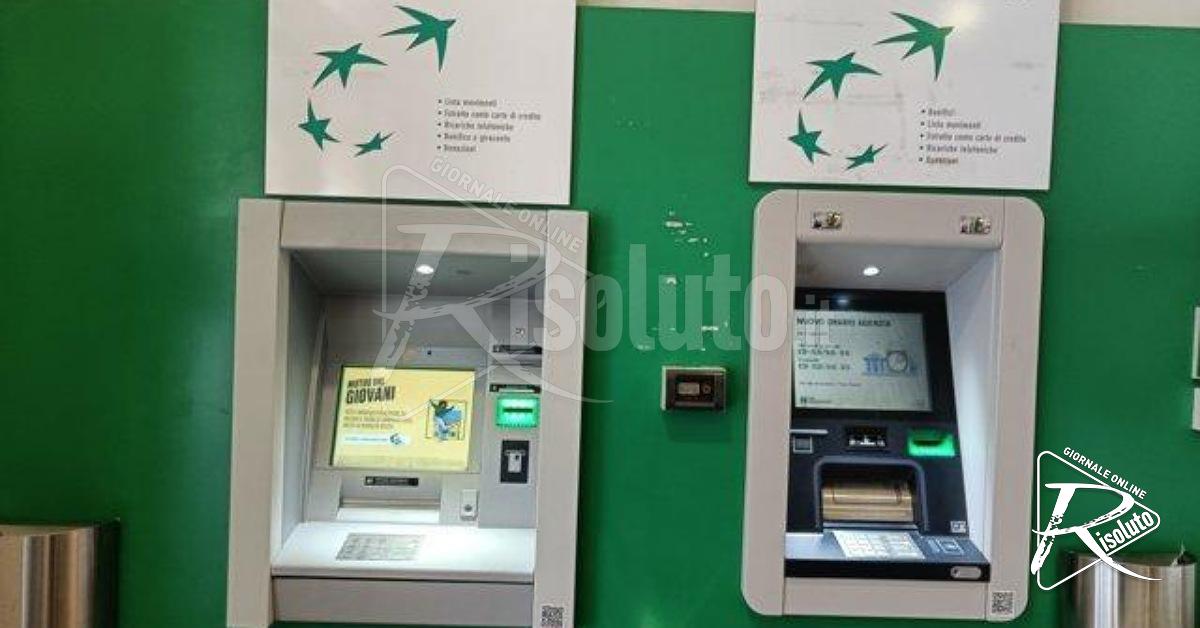 Esplosione con furto, preso di mira bancomat Bnl a Pace del Mela