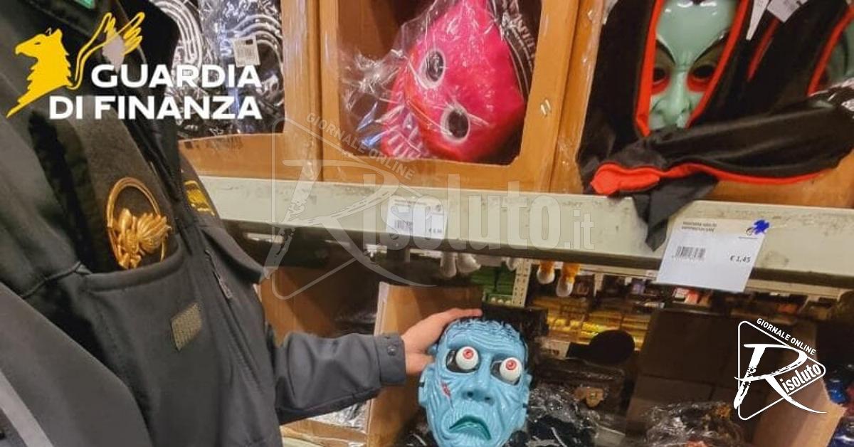 Carnevale sicuro, maxi sequestro della Guardia di Finanza: 250 mila prodotti irregolari tra Termini e Campofelice