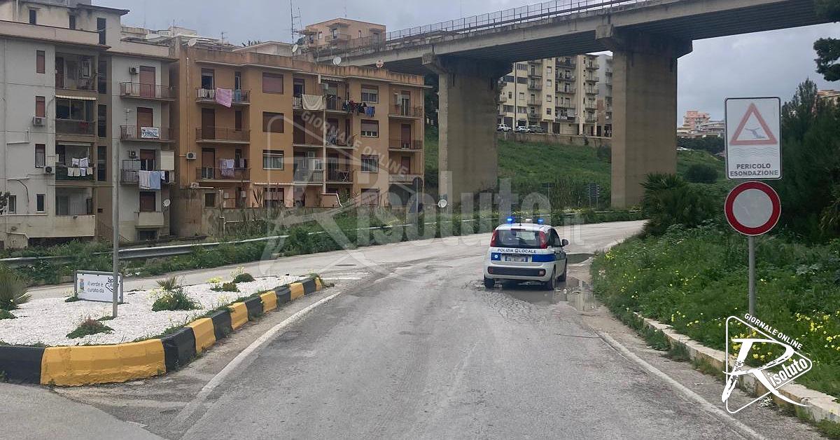 Necessari altri lavori, chiusa a Sciacca via Cansalamone