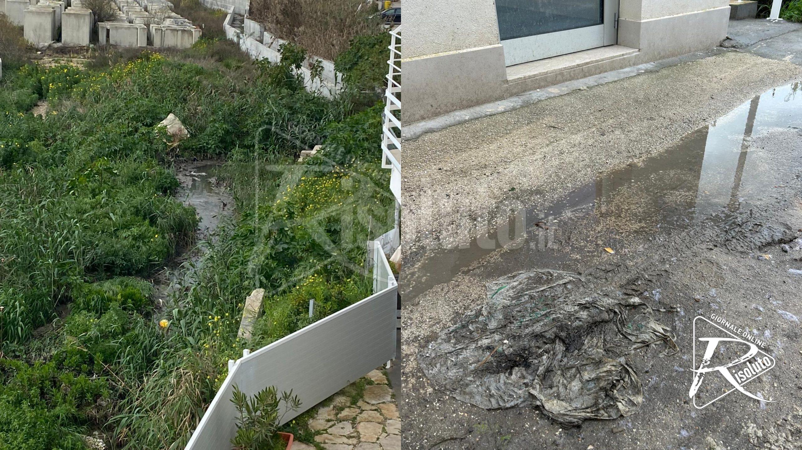 Rete fognaria ostruita allo Stazzone, attività costretta ad allontanare i clienti e chiudere
