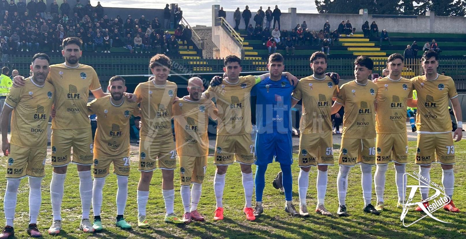 Lo Sciacca raggiunto sul pari, 1-1, nel finale dal San Giorgio Piana (Video)