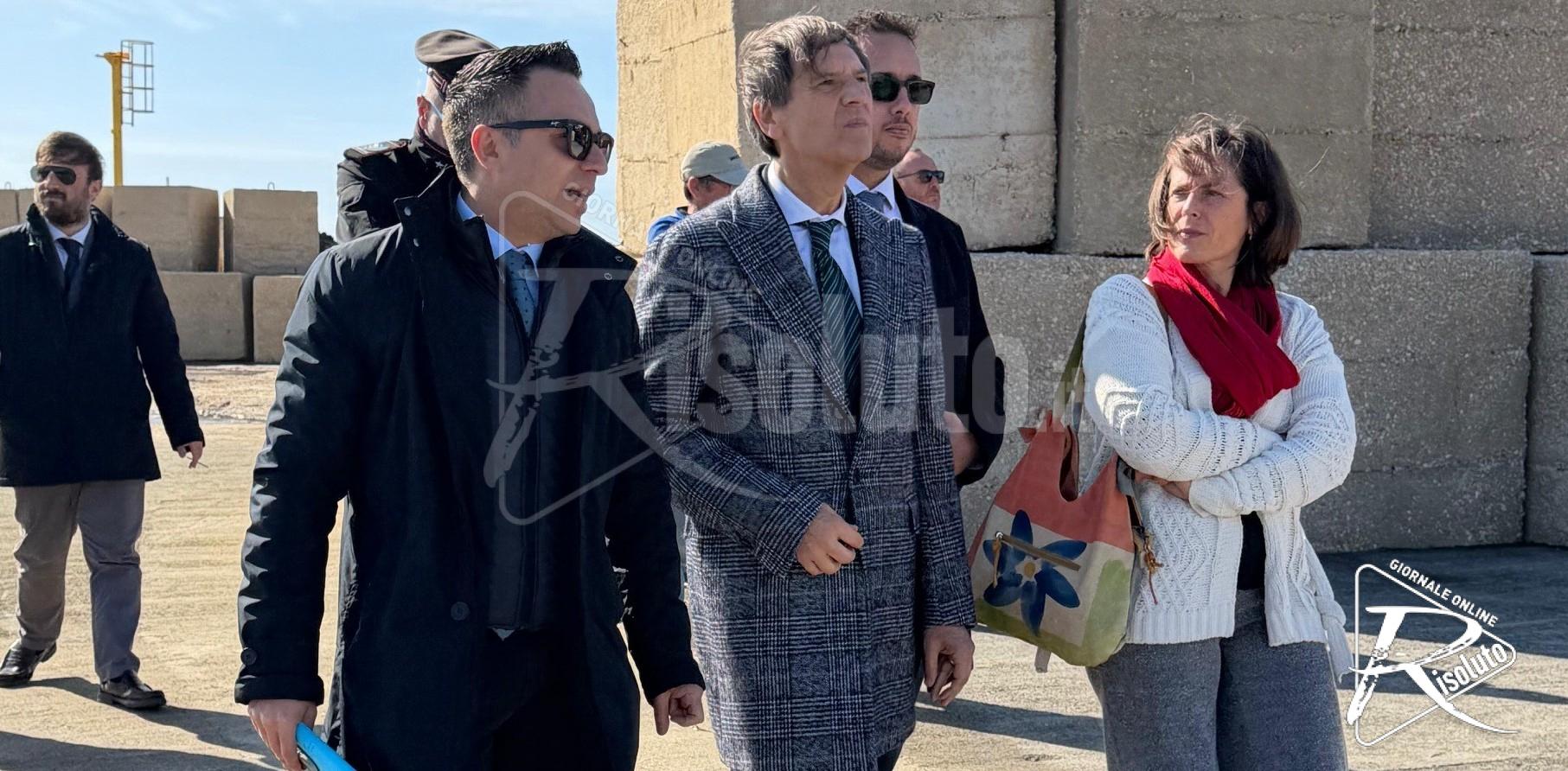 I danni del maltempo, ricognizione del Prefetto a Lampedusa e Linosa