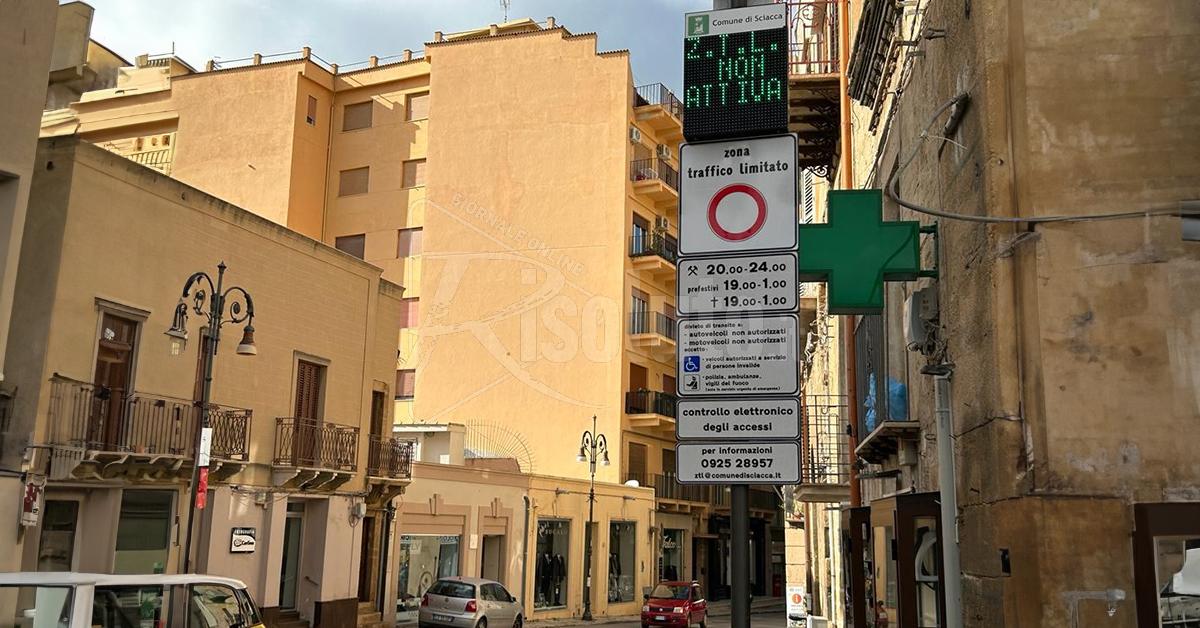 Sciacca, per la Ztl nel centro storico elevate 8 mila multe nel 2025