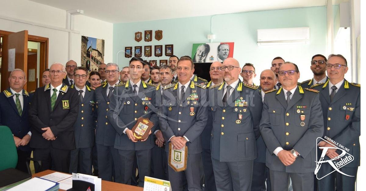 Il Comandante regionale della Guardia in visita alla Compagnia di Sciacca