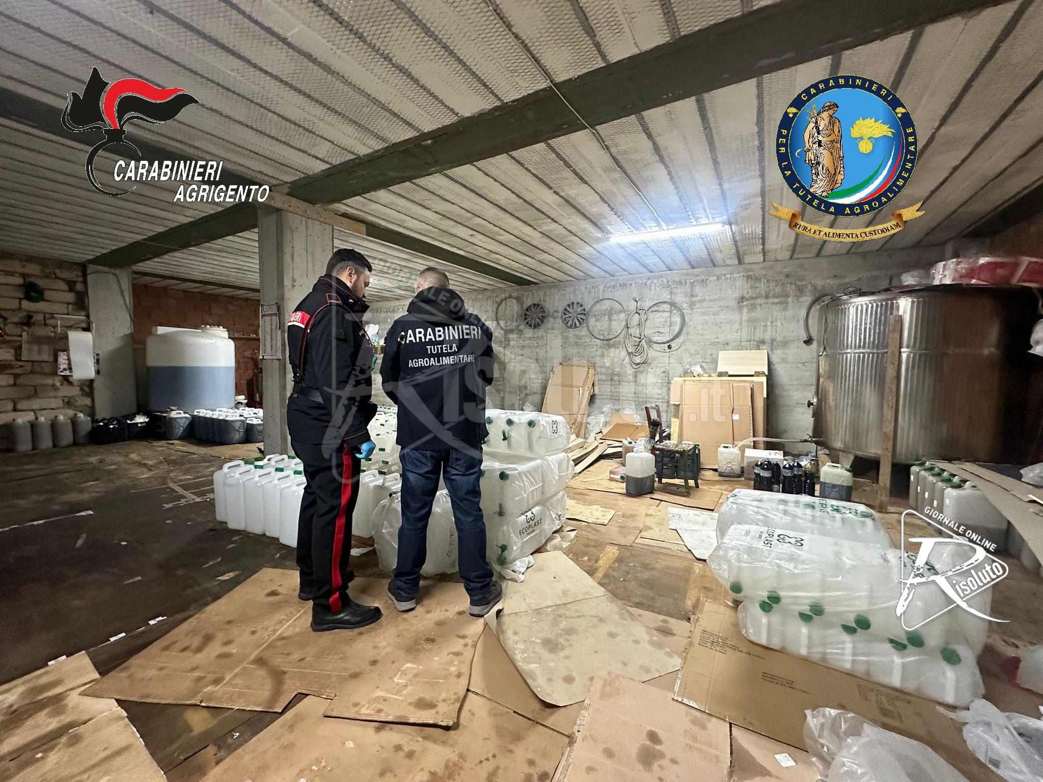 Agrigento, maxi operazione dei Carabinieri nel settore oleario: 24 indagati per frode e riciclaggio