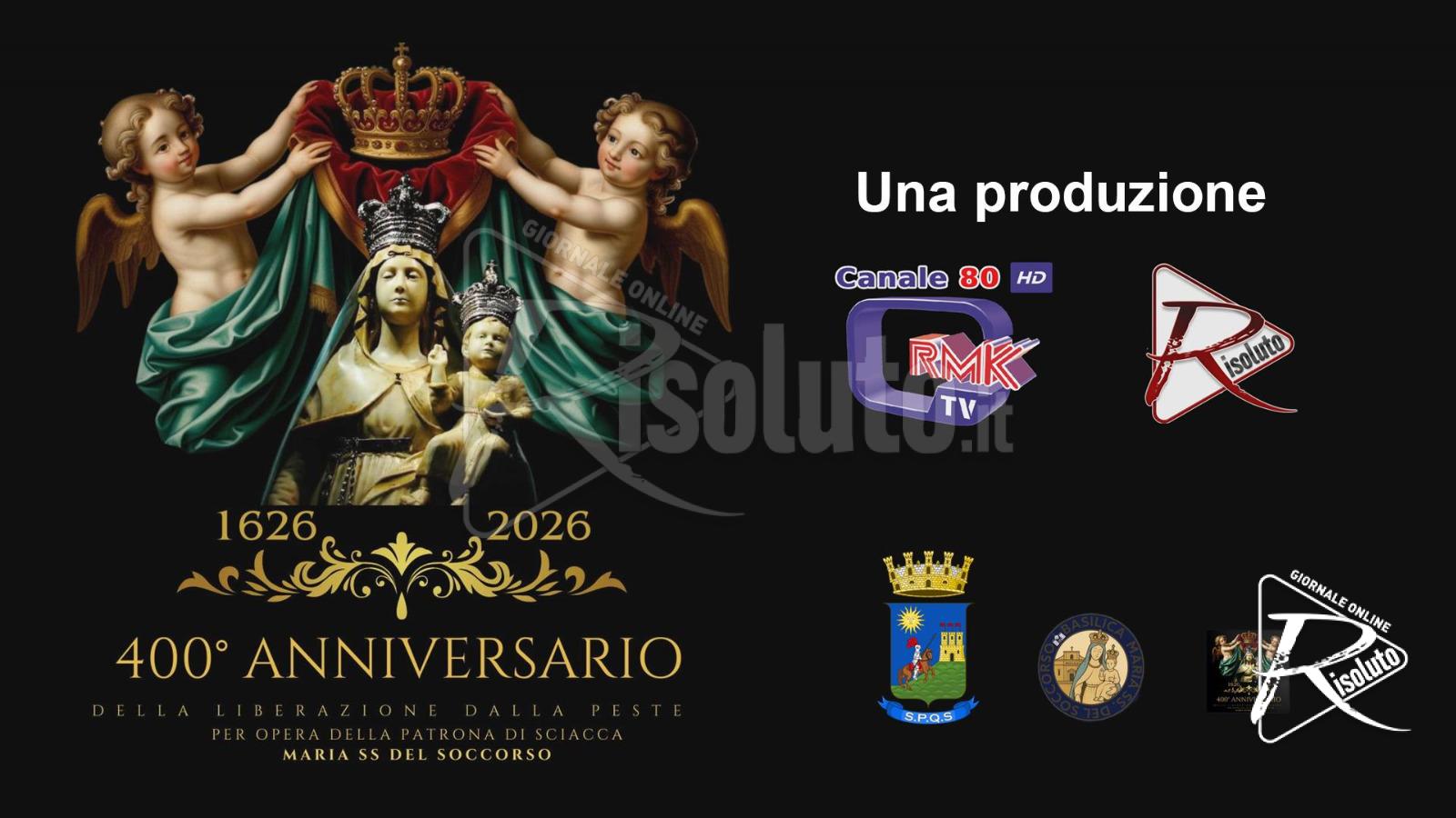 Sciacca celebra la Madonna del Soccorso,  la processione in diretta tv e streaming su Rmk Tv e Risoluto.it