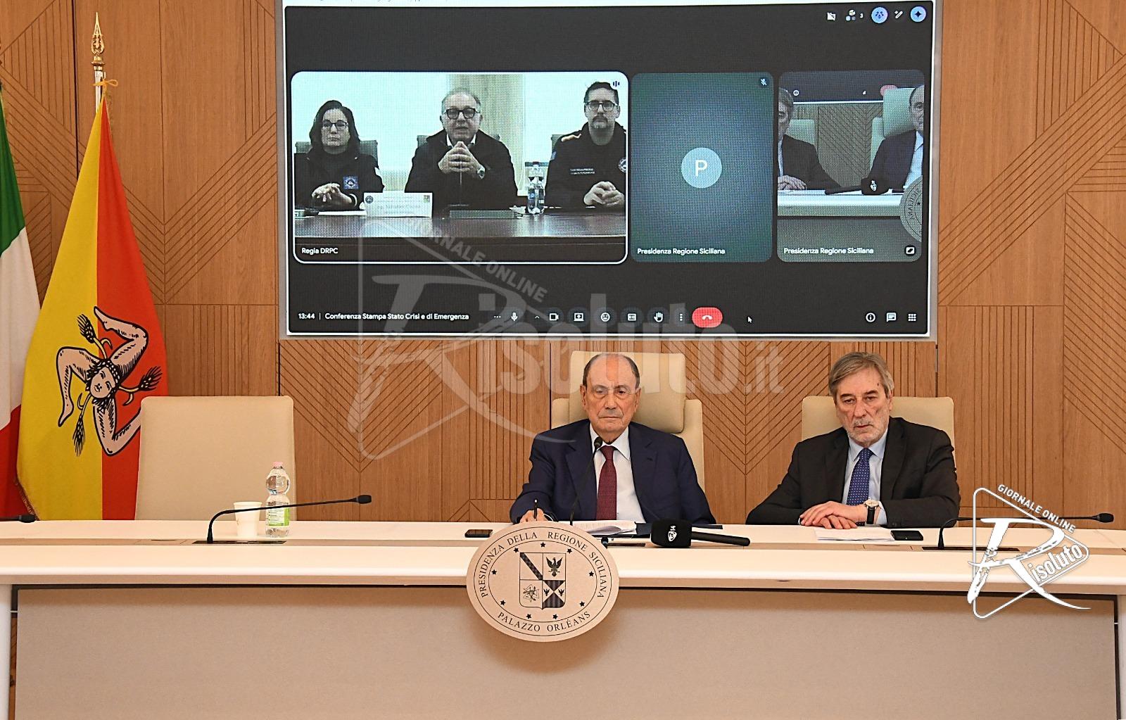 Maltempo, Schifani: "Pronti 70 milioni per le urgenze, vicini a cittadini e imprese"