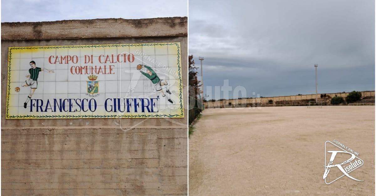 Sciacca, stadio “Giuffré”: interrogazione Bivona e Bellanca sui ritardi nella ristrutturazione