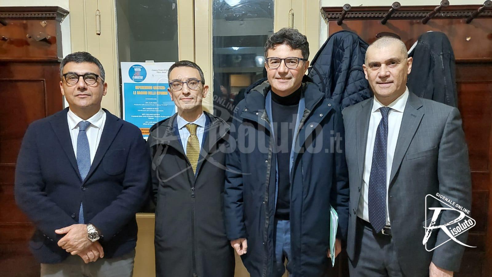 Referendum sulla Giustizia, presentate a Sciacca le ragioni del sì (Video)