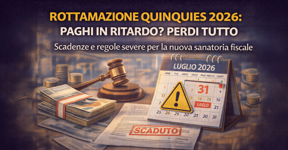 Nuova sanatoria fiscale 2026, stop a sanzioni e interessi: ma se paghi in ritardo perdi tutto. Ecco le nuove regole AdER