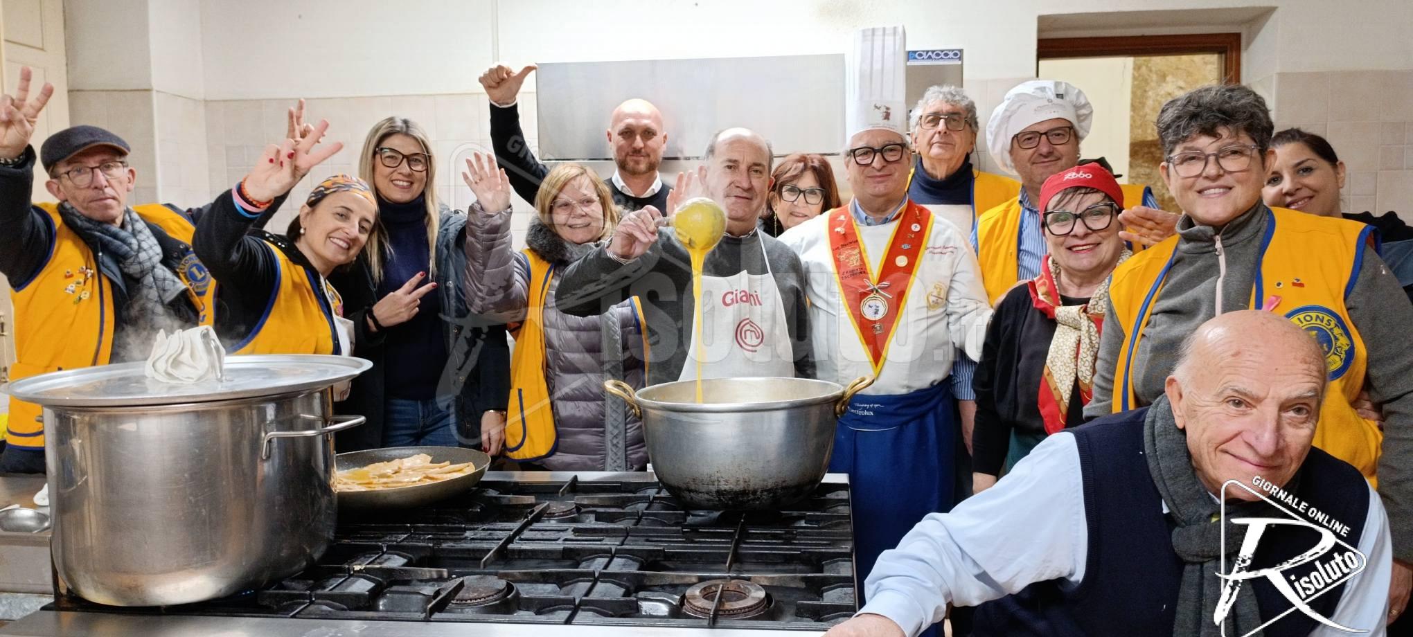 Mensa della Solidarietà di Sciacca, arriva anche l'aiuto del Lions