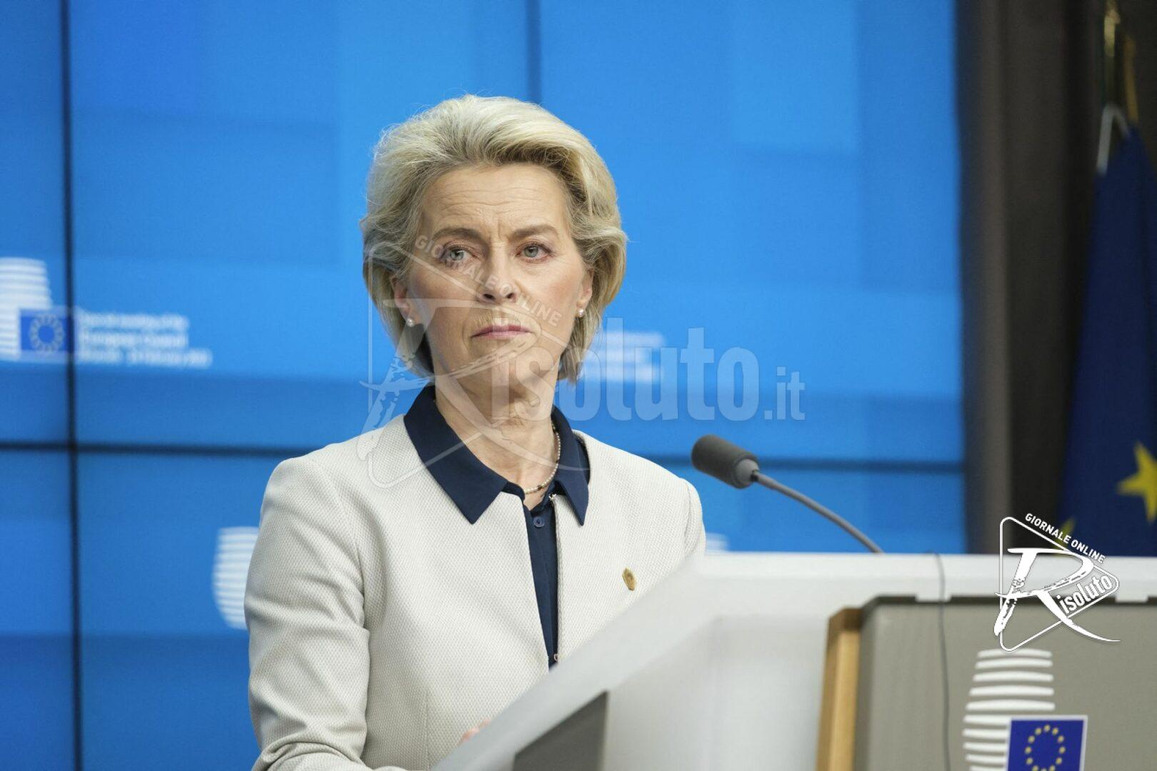 Von der Leyen “Ue al fianco iraniani che chiedono libertà”