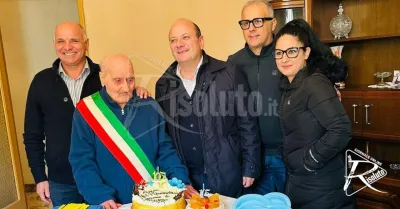 Bivona risponde a Ribera con i 105 anni di Gaetano Massaro