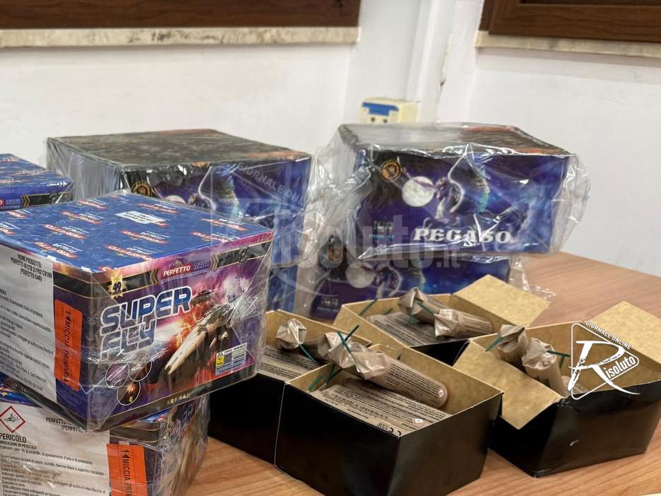 Botti illegali pronti per Capodanno, maxi sequestro ad Agrigento: 30 chili di esplosivi tolti dal mercato