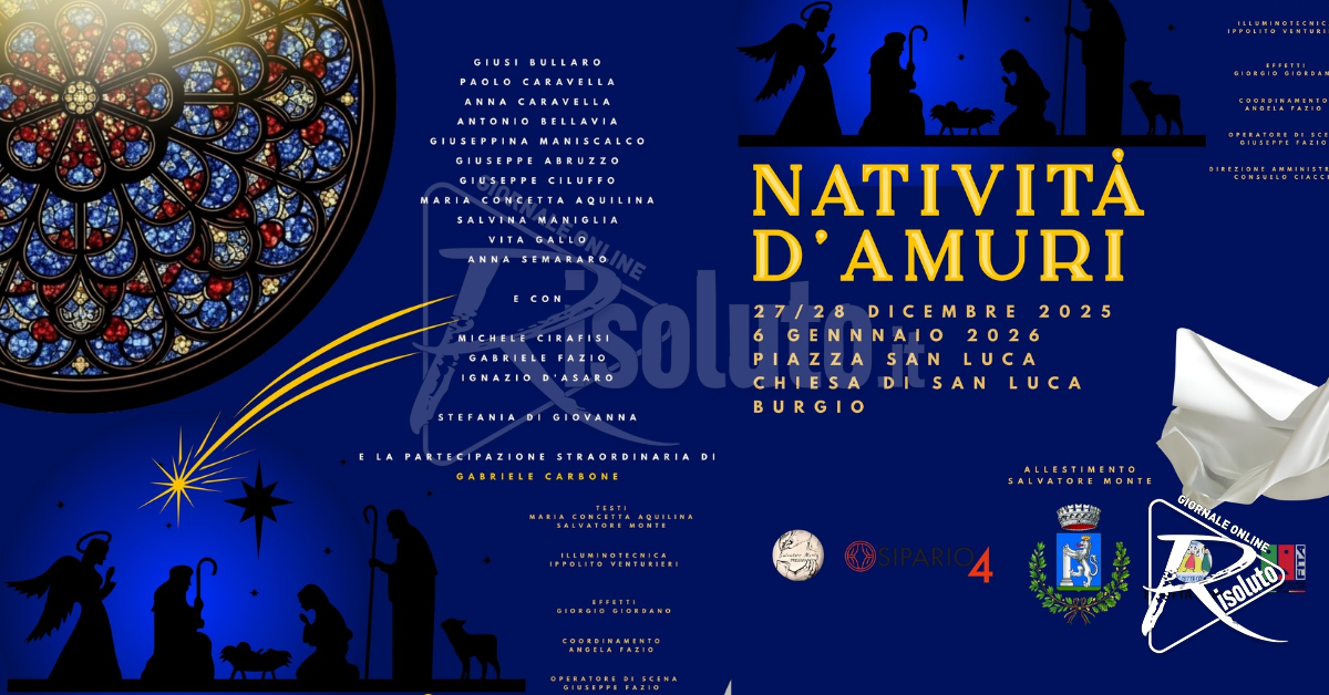 Presepe vivente a Burgio: torna “Natività d’Amuri”