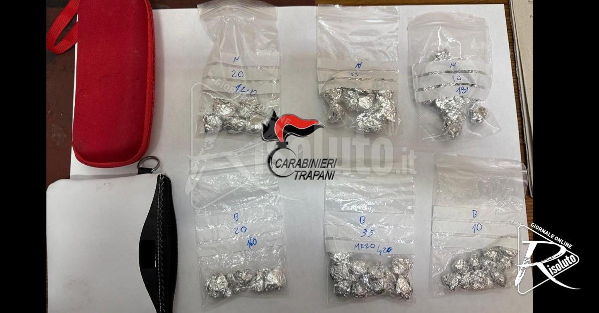 Spaccio di droga a Trapani, arresto nel quartiere San Giuliano