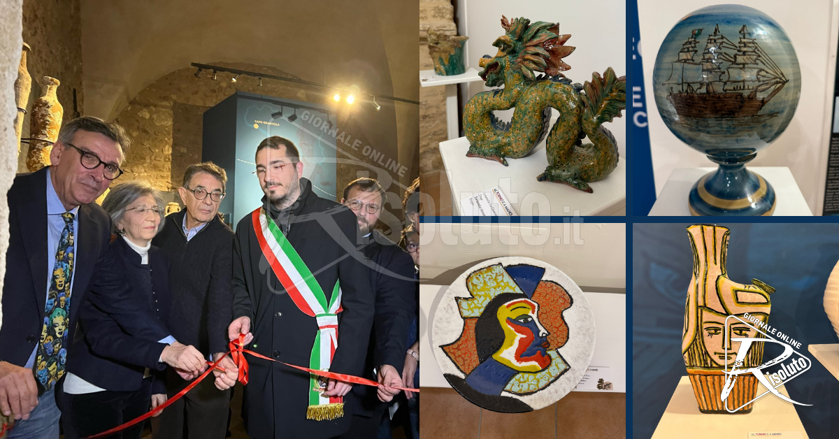 Ceramica contemporanea a Sciacca, inaugurata la mostra al Fazello