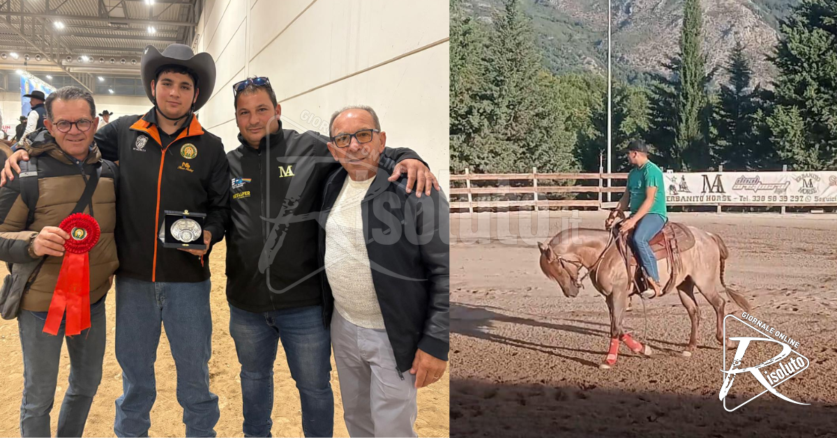 Accursio Bellitti di Sciacca vince a Verona nel Team Penning