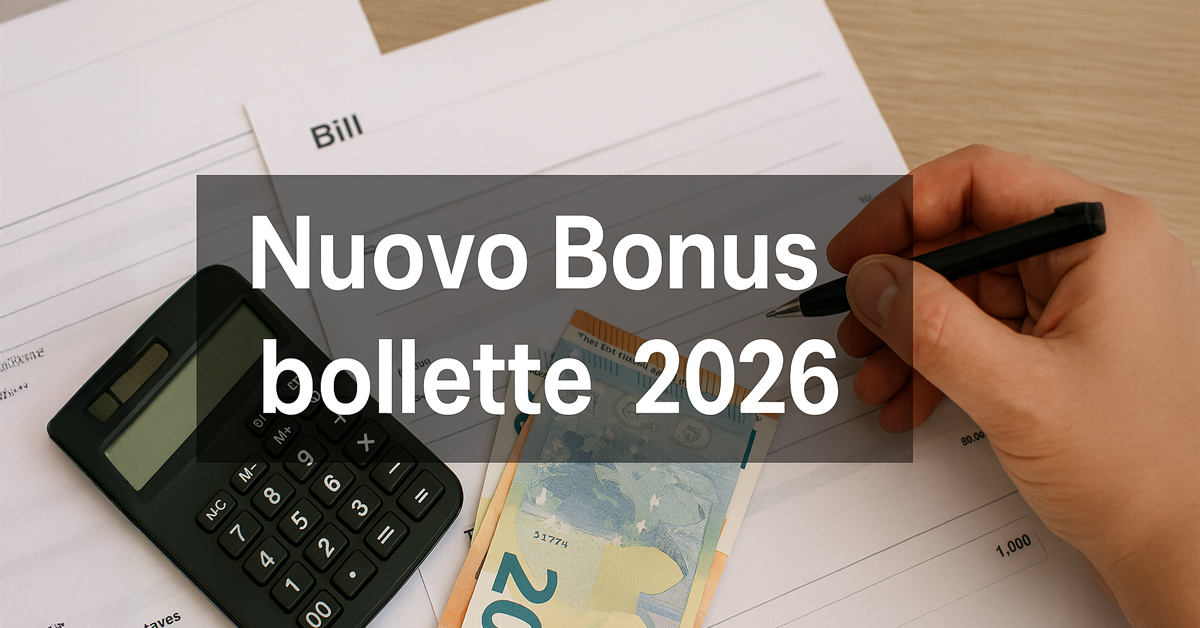Nuovo Bonus bollette 2026: 55 euro in più per le famiglie, cumulabile con il bonus sociale. Requisiti e funzionamento