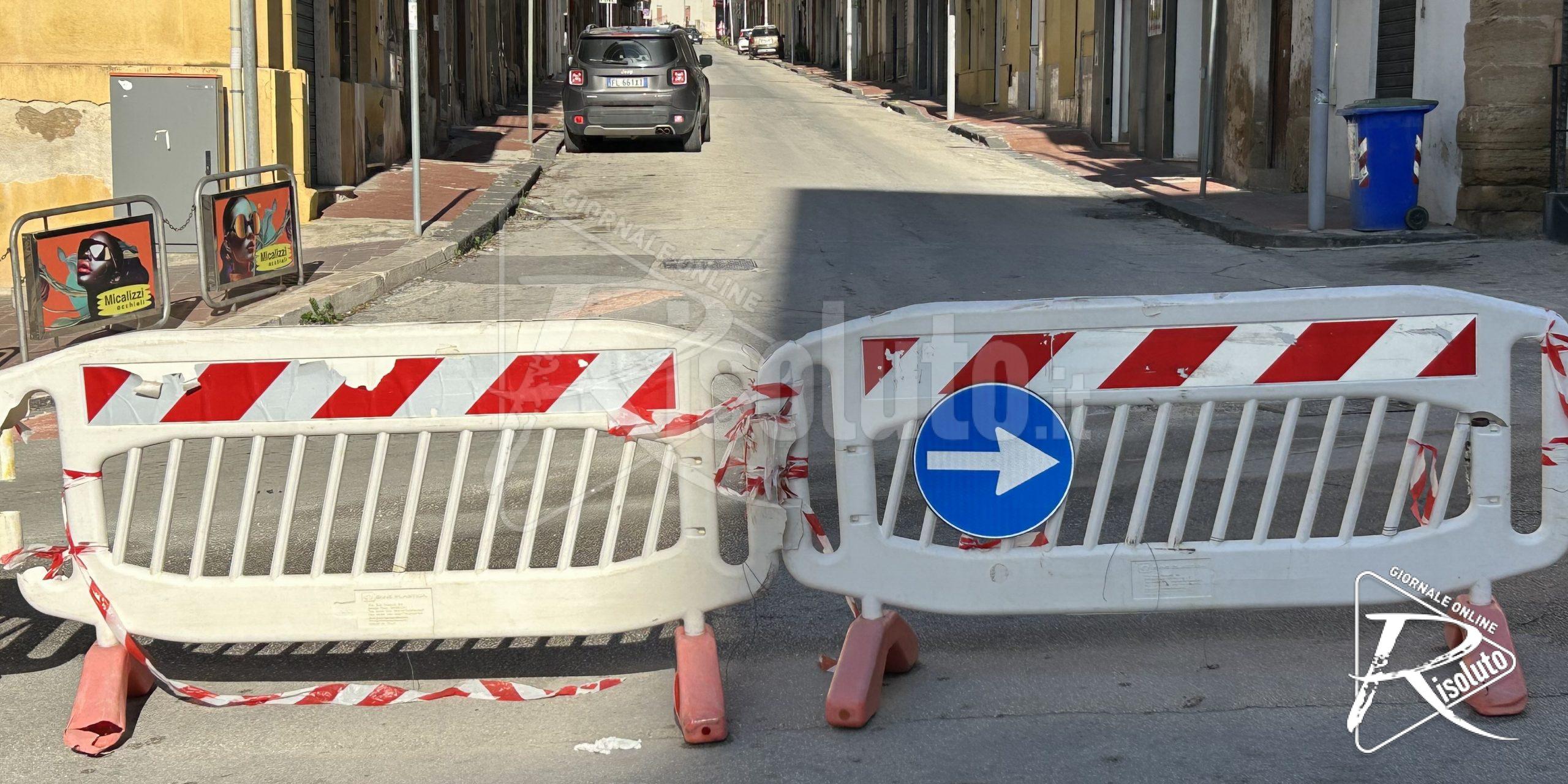 Via Libertà chiusa da giorni, interrogazione di Bellanca: “Situazione grave e inaccettabile”