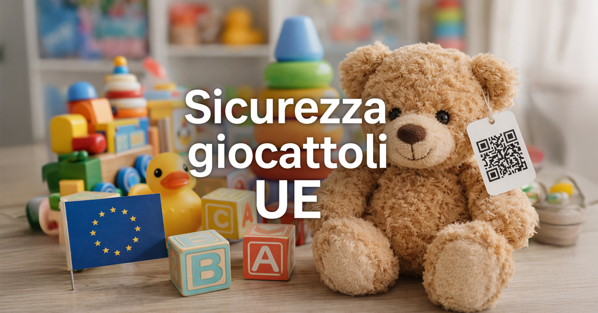Giocattoli più sicuri, nuove regole UE in arrivo prima di Natale: più controlli e Passaporto Digitale