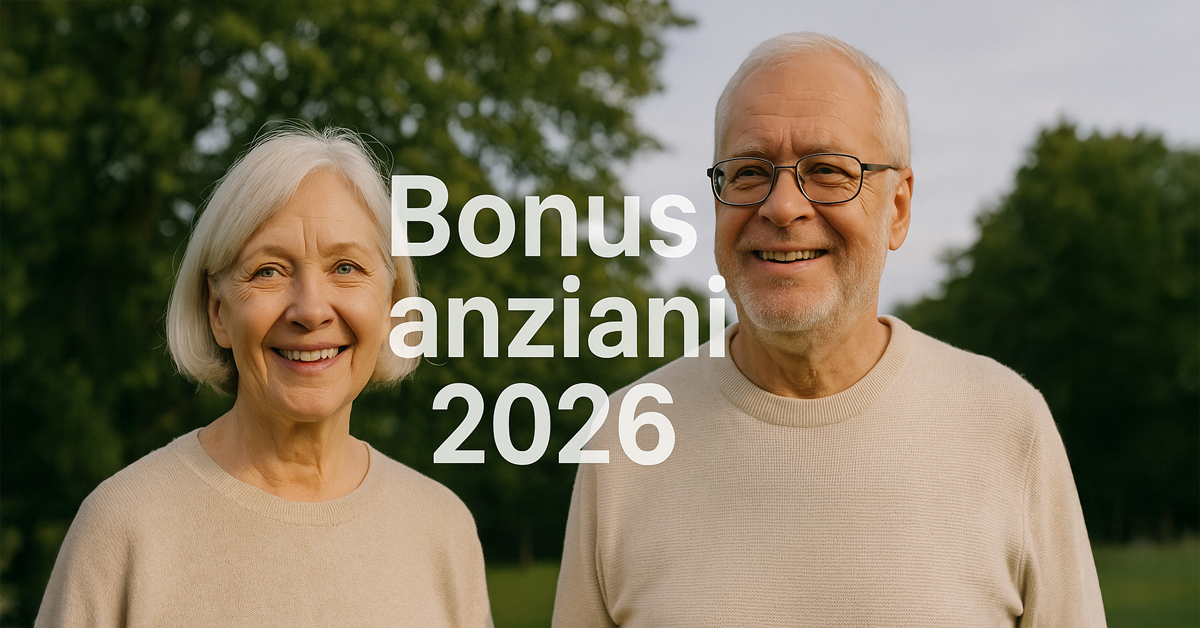 Bonus anziani 2026: tutte le agevolazioni, gli sconti e i contributi disponibili per gli over 65. Requisiti e importi