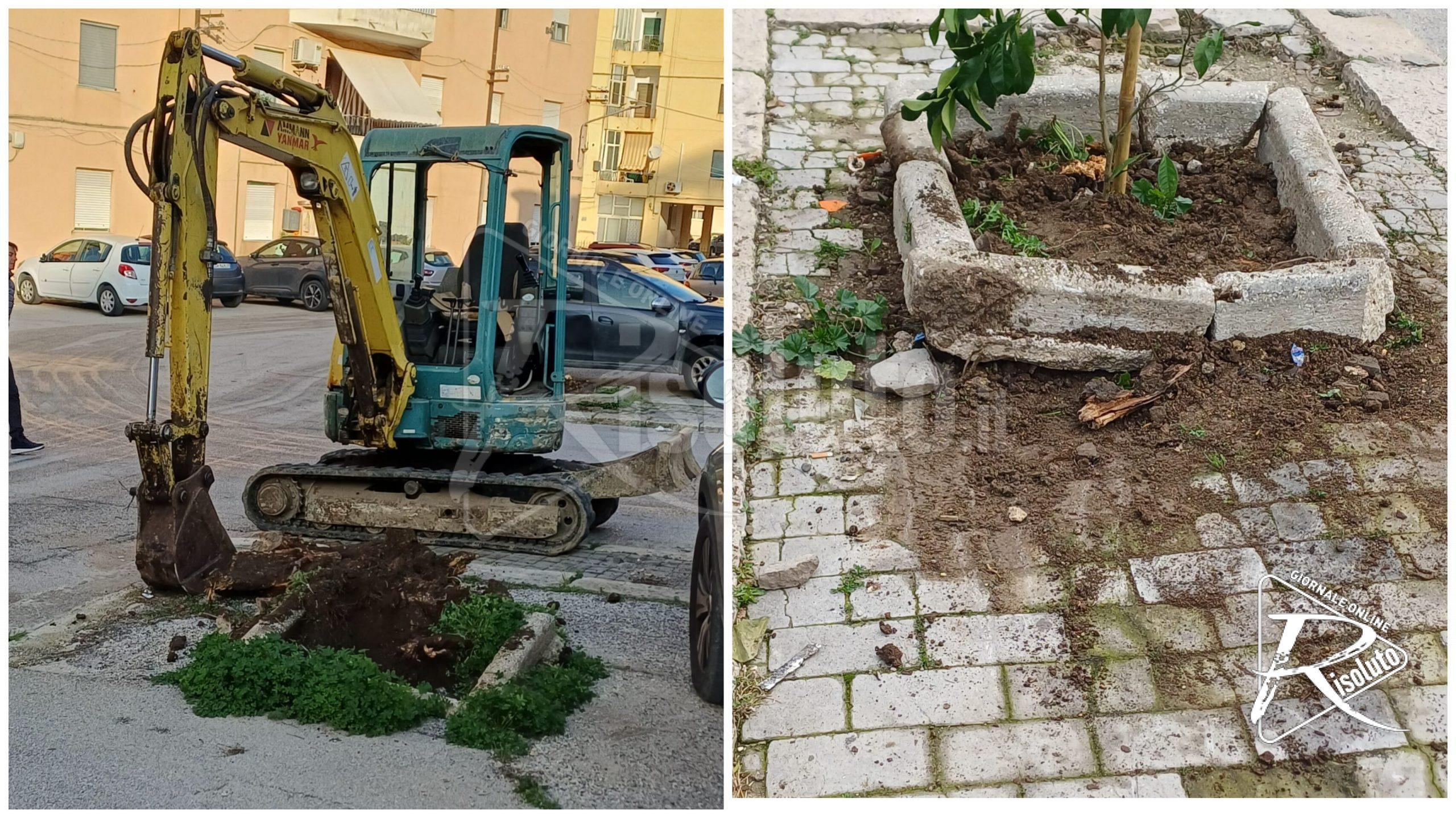 Riqualificazione piazzetta XXIV Maggio: partiti i lavori a Sciacca
