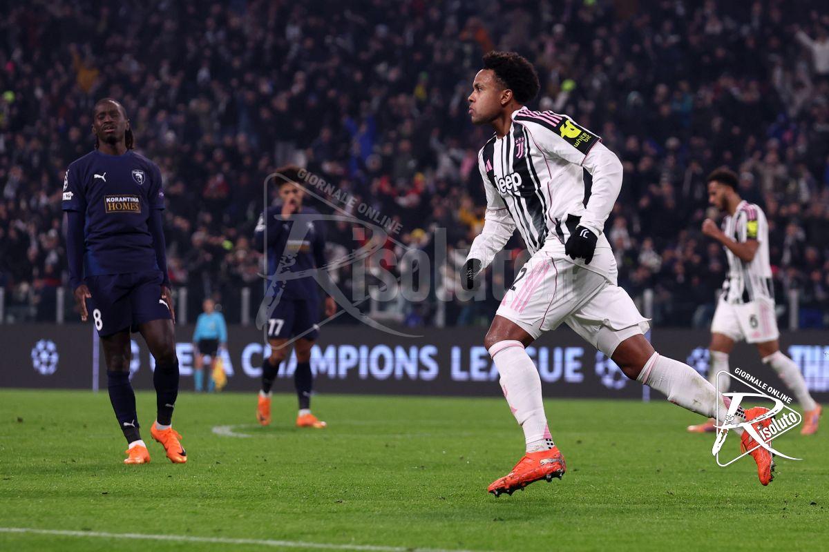 La Juve batte 2-0 il Pafos e va un altro passo verso i play-off di Champions