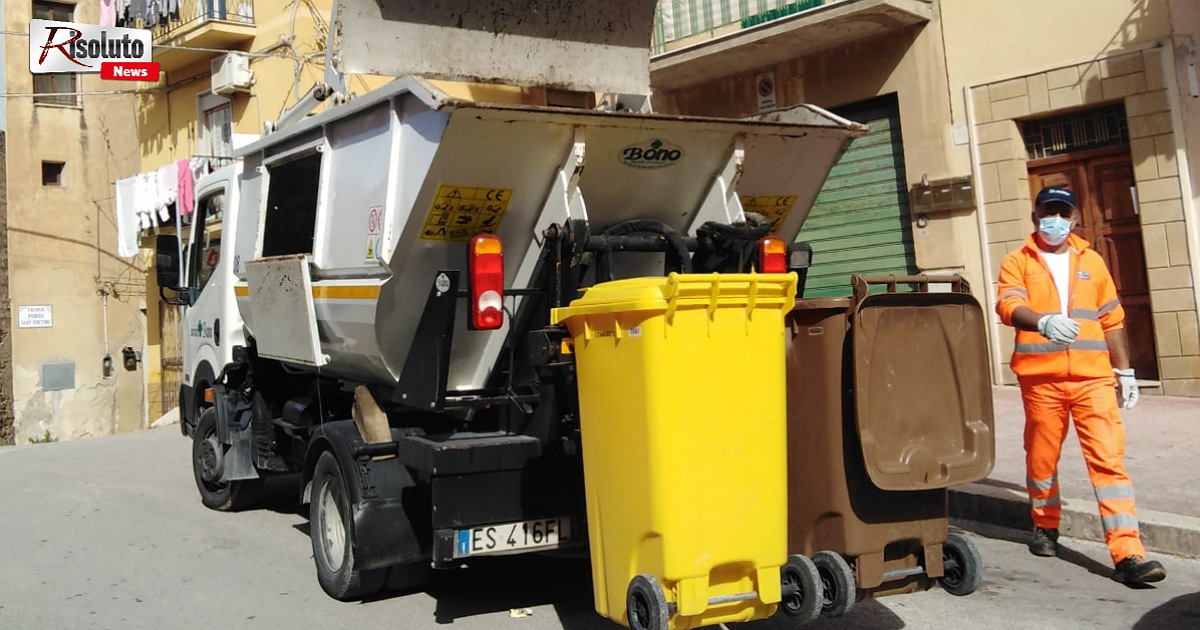 Sciopero nazionale dei lavoratori dei servizi ambientali, domani a Sciacca salta la raccolta dell’organico
