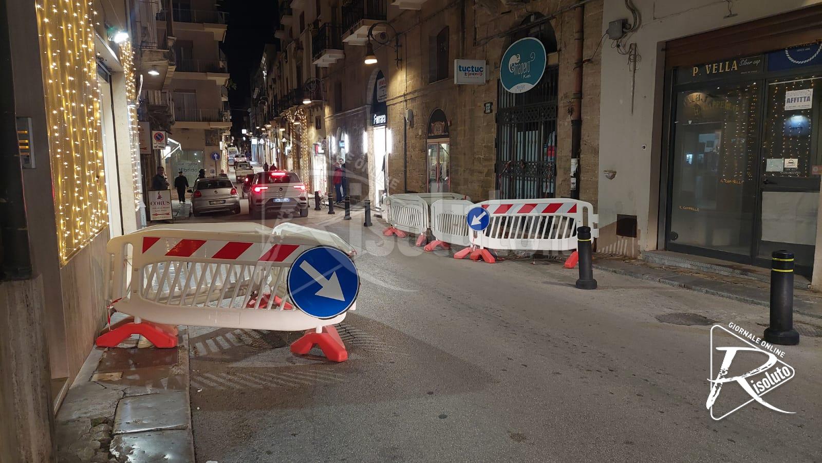 Domani a Sciacca si chiuderà al transito via Licata, traffico deviato in via Roma