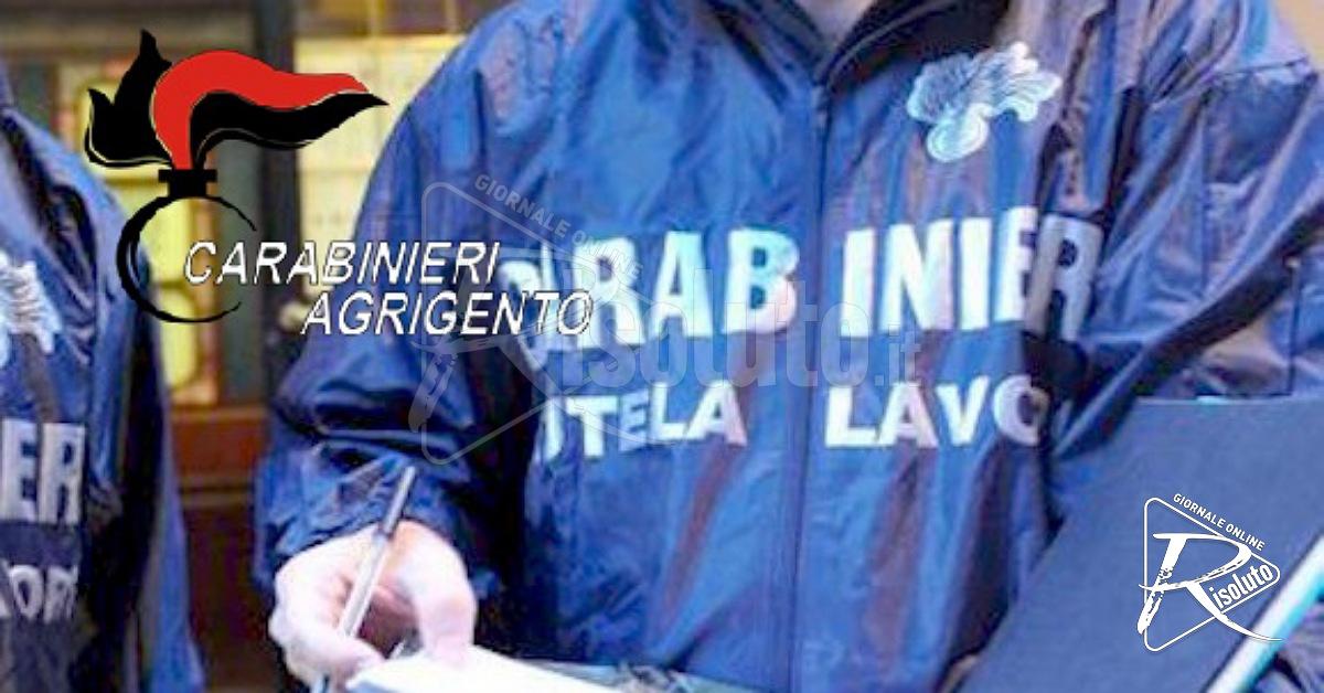 Lavoro nero, sospese 2 aziende tra Sciacca e Canicattì
