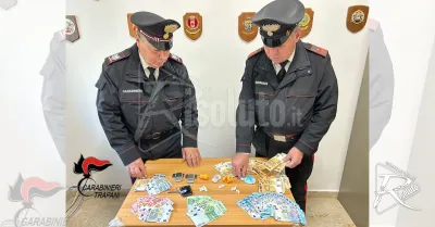 Arresto per spaccio a Partanna, carabinieri sequestrano cocaina e materiale per il confezionamento