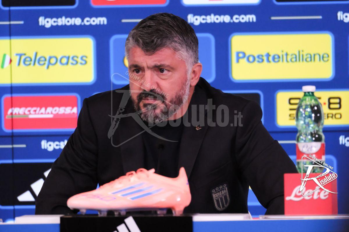 Gattuso elogia la sua Italia e avvisa “Non ci sono gare facili”