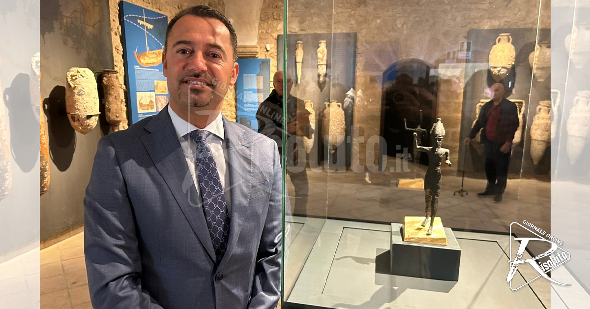 Il Melqart torna a Sciacca, Scarpinato: “Una pagina importante per la Sicilia” (Video)